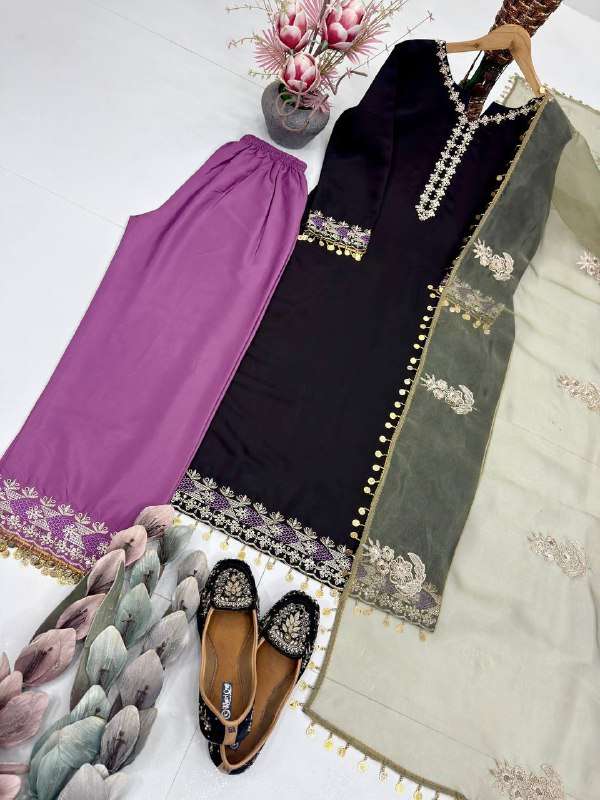 rudraksh eid special silk and heavy embroidery work readymade suit rudraksh eid special silk and heavy embroidery work readymade suit