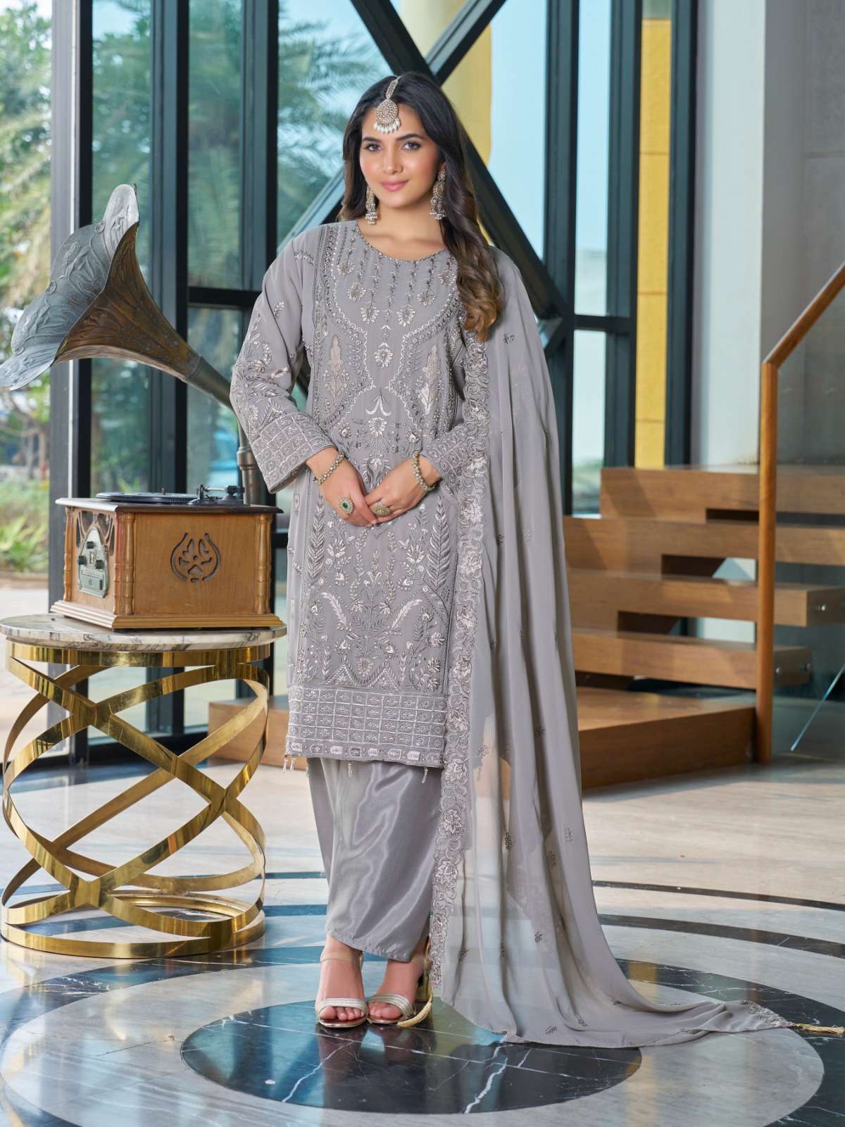 rudraksh al qasr ma 290 ramzan special trending readymade heavy suit rudraksh al qasr ma 290 ramzan special trending readymade heavy suit