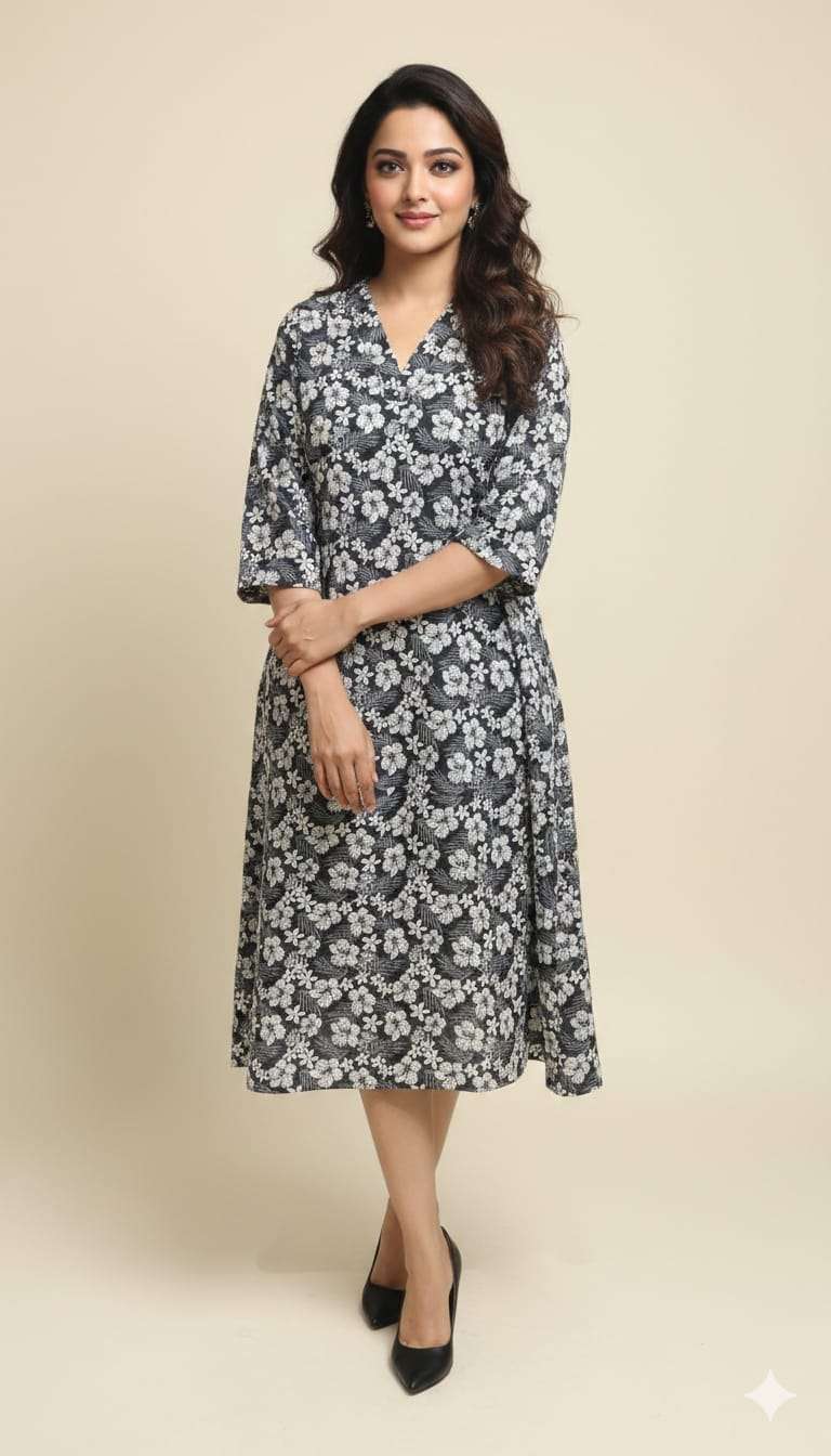 rudraksh latest a line dress one piece kurti for women rudraksh latest a line dress one piece kurti for women