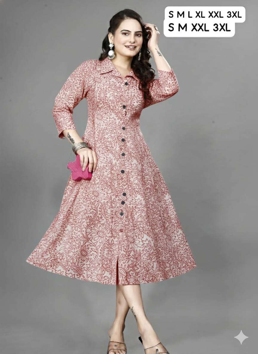 rudraksh a line cotton one piece for college and office clothing rudraksh a line cotton one piece for college and office clothing