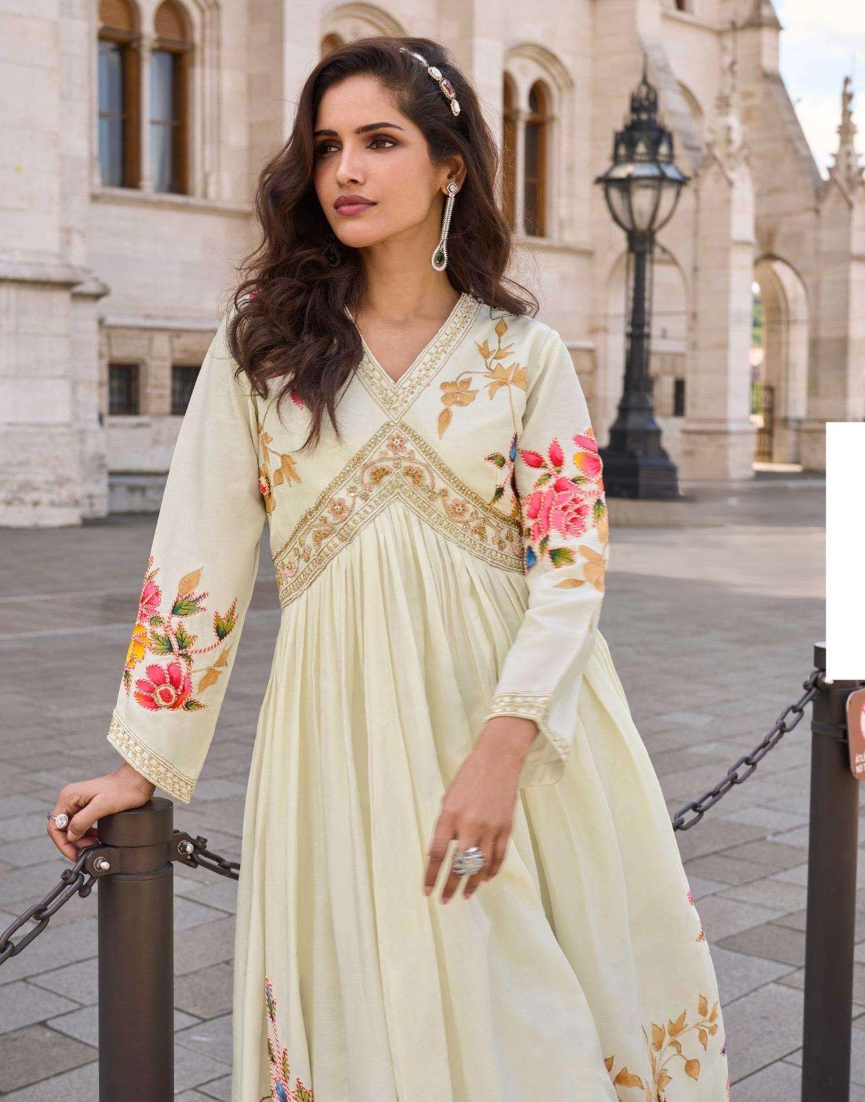 rudraksh jhalak silk fabric designer look readymade suits best collection rudraksh jhalak silk fabric designer look readymade suits best collection