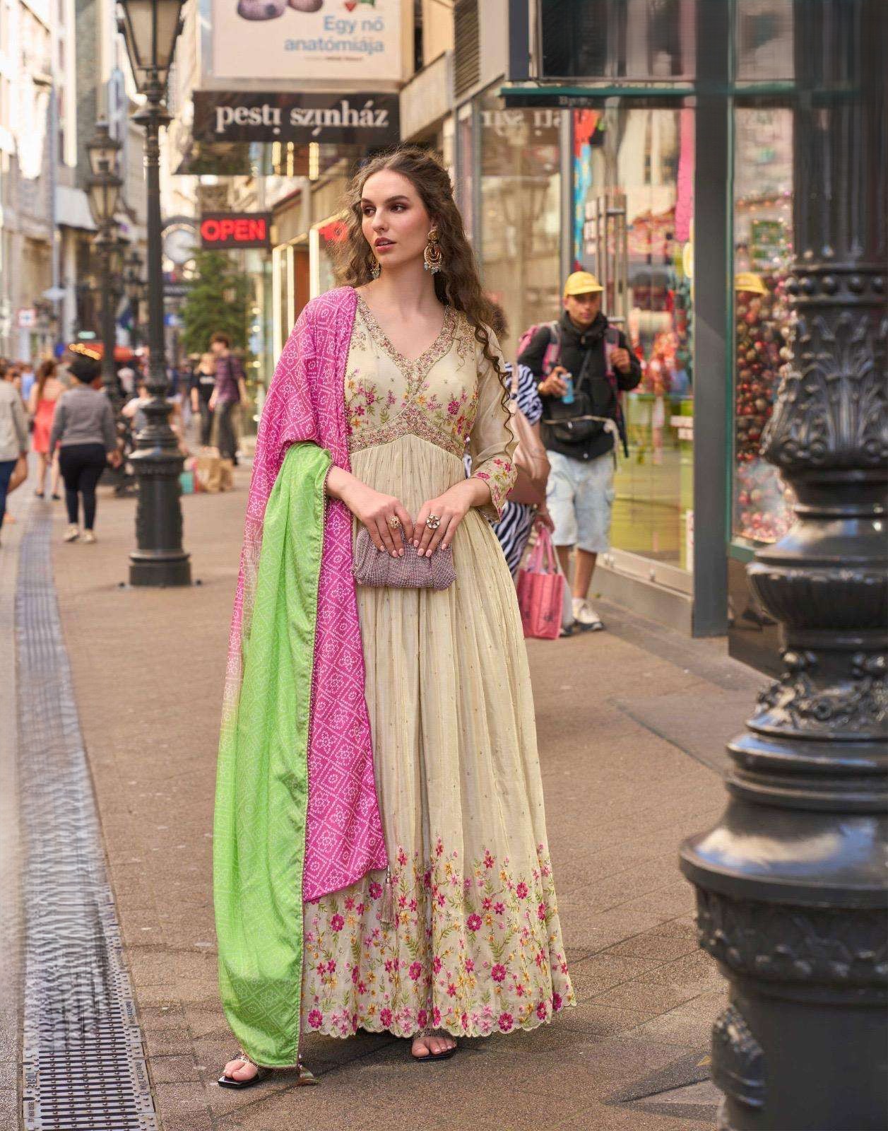 rudraksh noorjaha simar silk function special heavy look readymade suits best collection rudraksh noorjaha simar silk function special heavy look readymade suits best collection