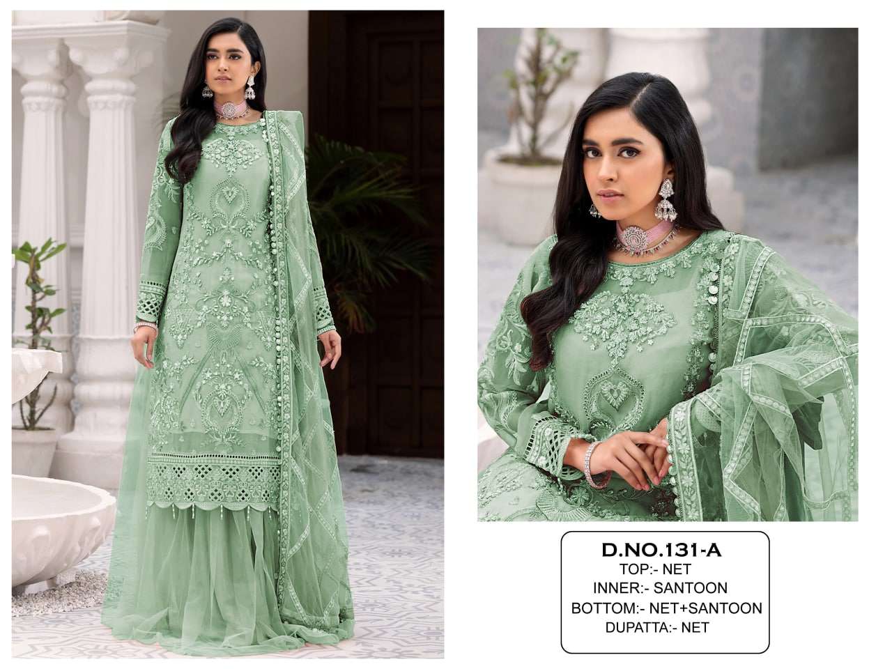 rudraksh kf 131 pakistani design sequence work sharara suit at party wear rudraksh kf 131 pakistani design sequence work sharara suit at party wear