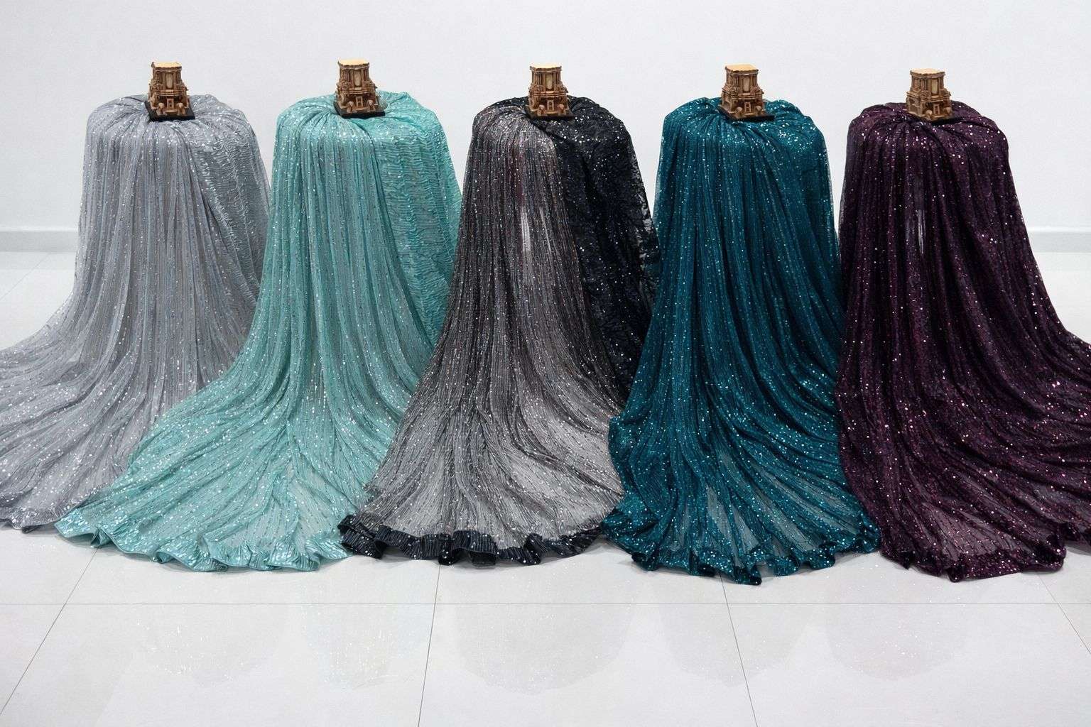 rudraksh imported fabric beautiful half half with full heavy sequins work party wear saree rudraksh imported fabric beautiful half half with full heavy sequins work party wear saree