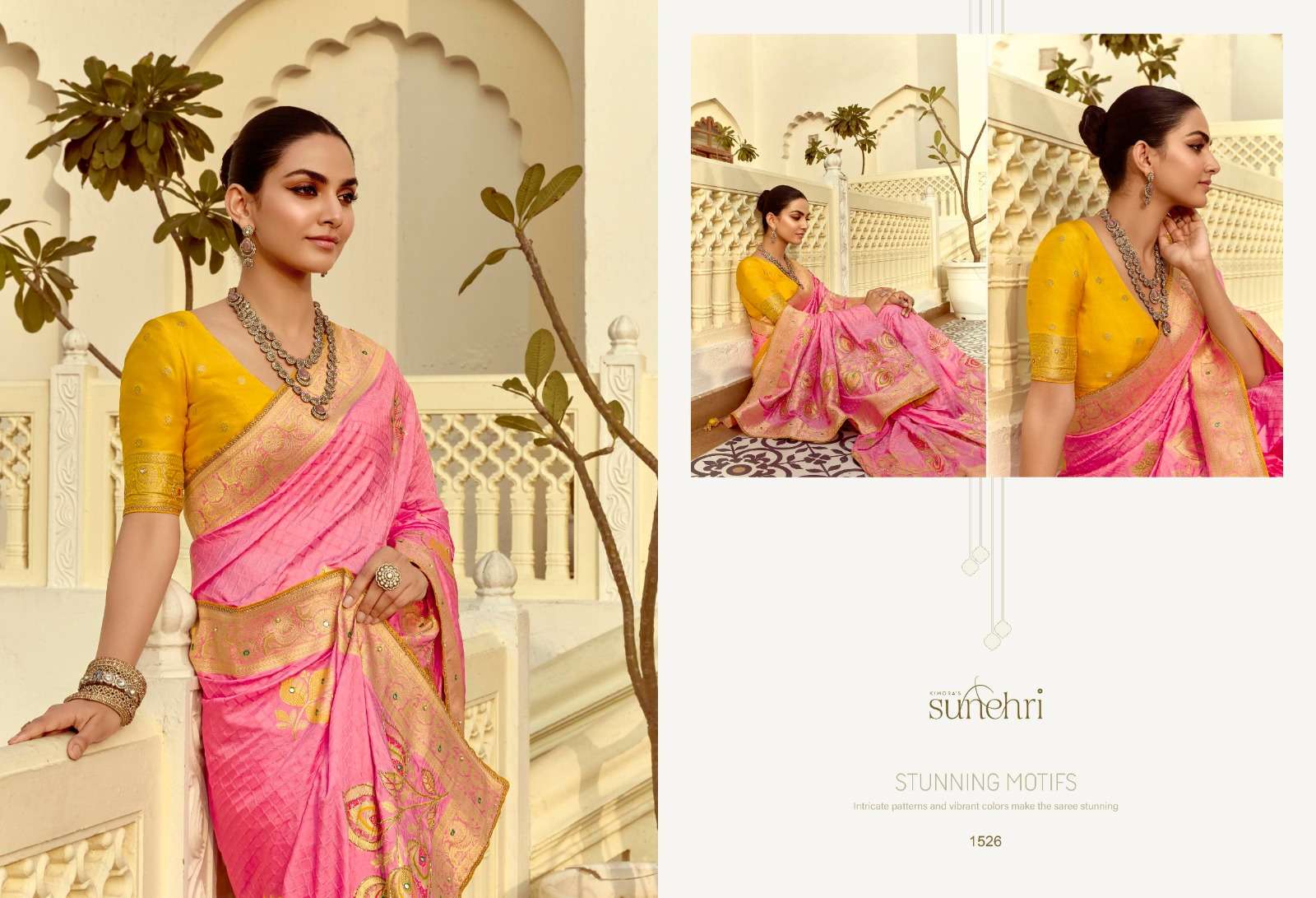 rudraksh kimora alankar dola silk beautiful work saree with weaving work collection saree rudraksh kimora alankar dola silk beautiful work saree with weaving work collection saree