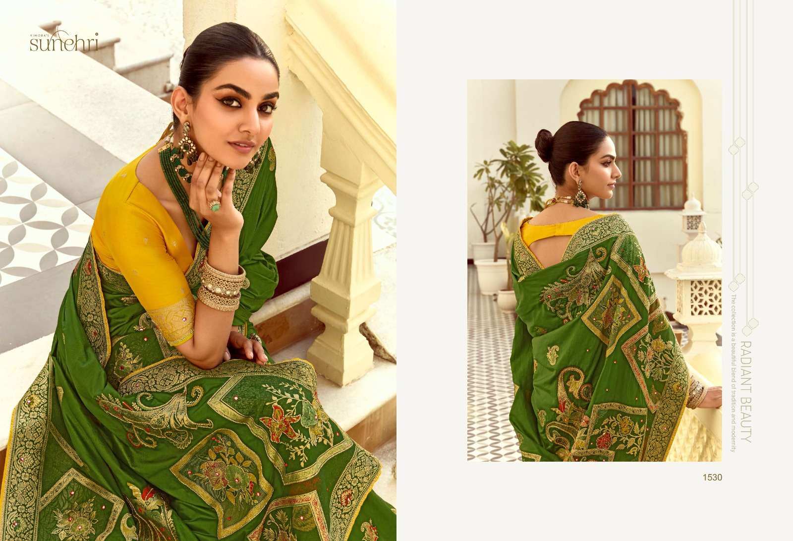rudraksh kimora alankar dola silk beautiful work saree with weaving work collection saree rudraksh kimora alankar dola silk beautiful work saree with weaving work collection saree