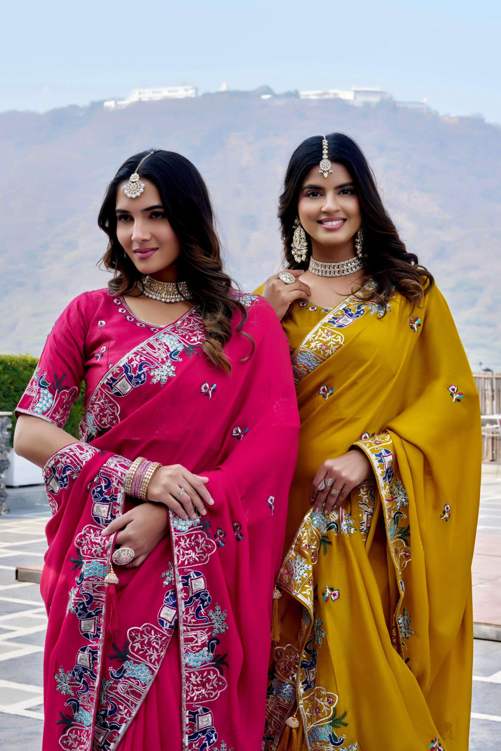 rudraksh fashion launched satin chiffon fabric wedding wear rudraksh fashion launched satin chiffon fabric wedding wear