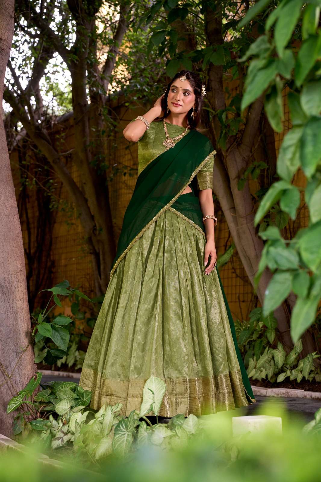 rudraksh prathima a festive perfect lehenga crafted in dupion silk bringing together tradition richness, and effortless beauty rudraksh prathima a festive perfect lehenga crafted in dupion silk bringing together tradition richness, and effortless beauty