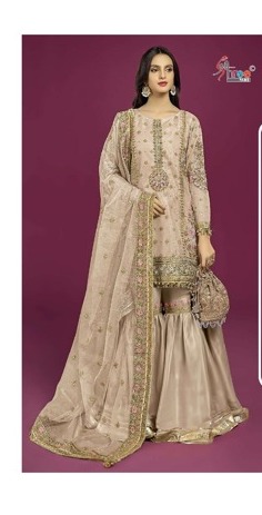 Rudraksh_SFS_PK_5096 GEORGETTE WITH DESIGNER SUITS - Image 3