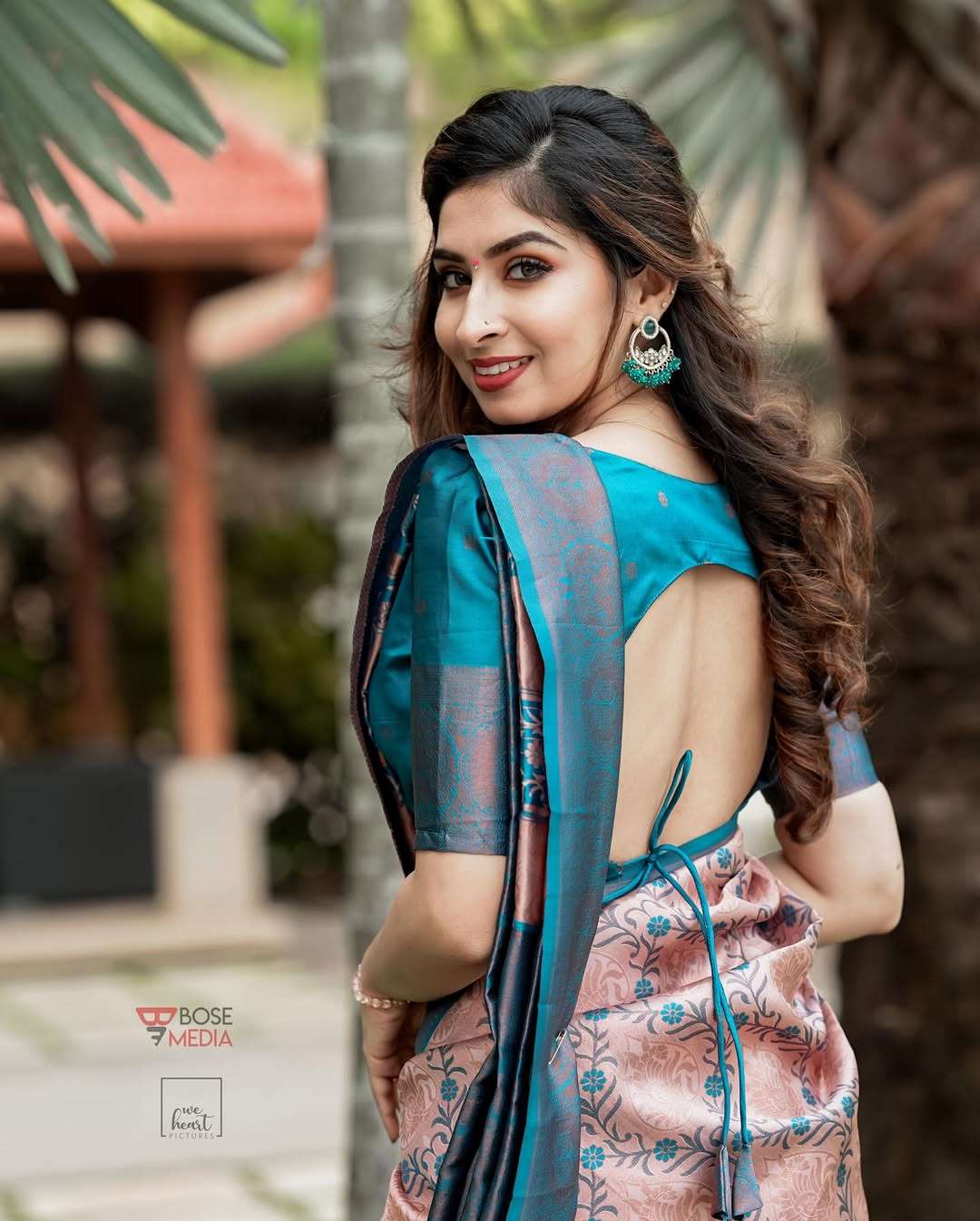 rudraksh banarasi soft lichi silk cloth fabric beautiful rich pallu design fashion latest collection regular wear saree rudraksh banarasi soft lichi silk cloth fabric beautiful rich pallu design fashion latest collection regular wear saree