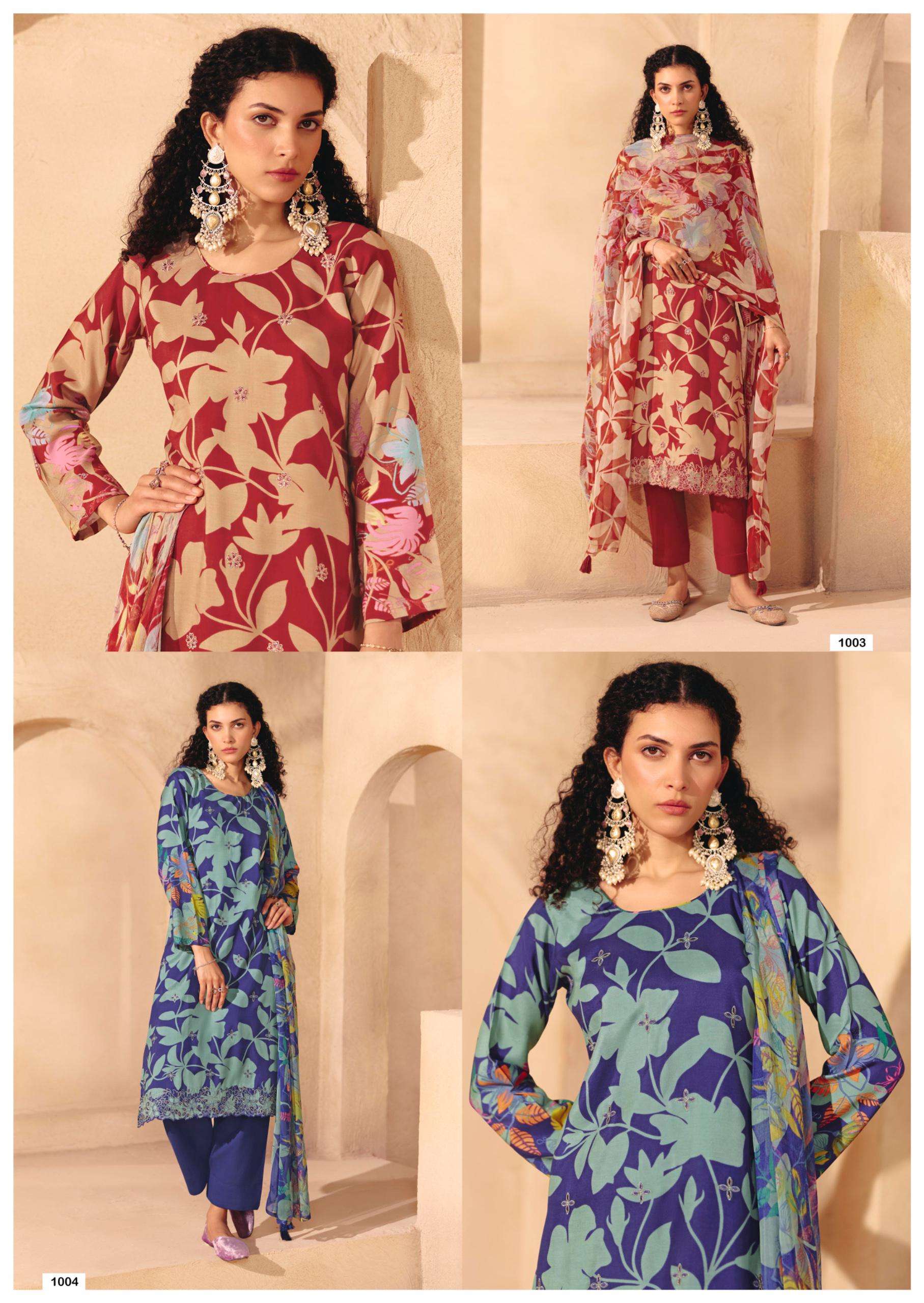 rudraksh celestia muslin digital pattern suit ladies wholesaler clothing rudraksh celestia muslin digital pattern suit ladies wholesaler clothing