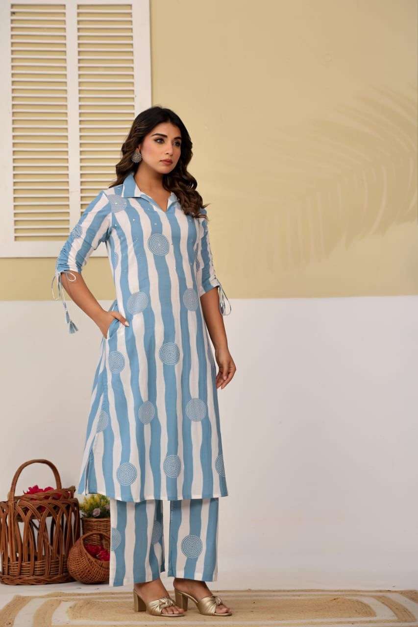 rudraksh summer light color cotton cord set combo price office wear rudraksh summer light color cotton cord set combo price office wear