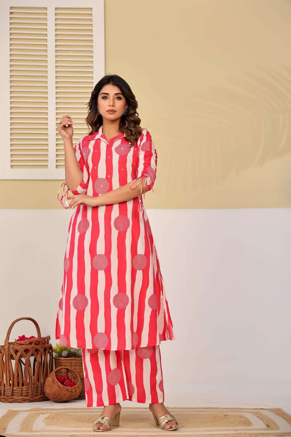 rudraksh summer light color cotton cord set combo price office wear rudraksh summer light color cotton cord set combo price office wear