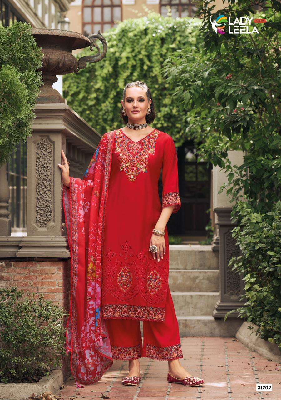 rudraksh lady leela vara vol 2 exclusive luxury collection silk adn work 3 piece suit rudraksh lady leela vara vol 2 exclusive luxury collection silk adn work 3 piece suit