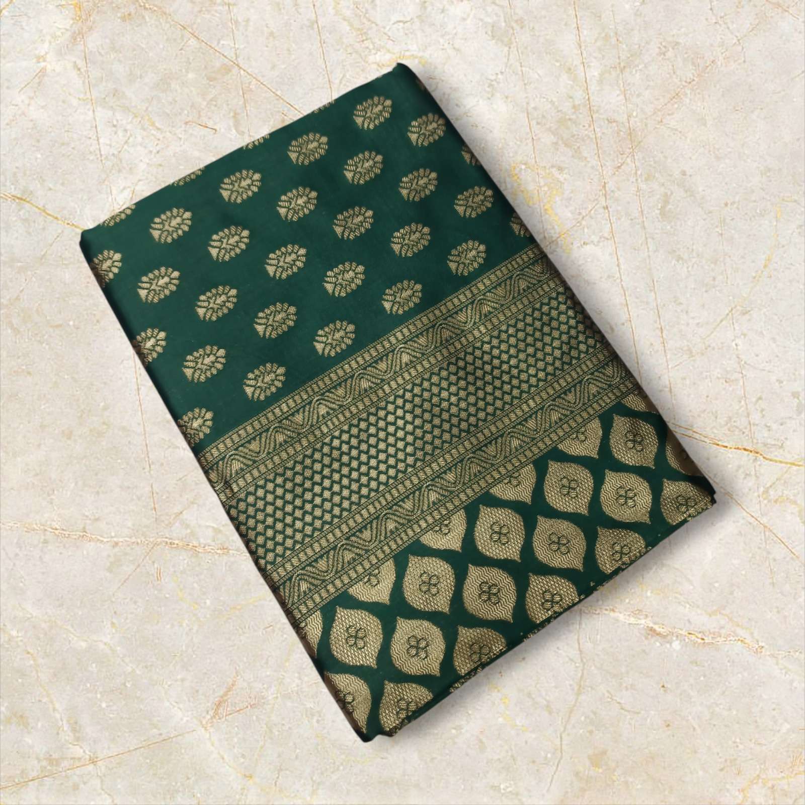 rudraksh banarasi soft lichi silk cloth with beautiful rich pallu & jacquard work saree rudraksh banarasi soft lichi silk cloth with beautiful rich pallu & jacquard work saree