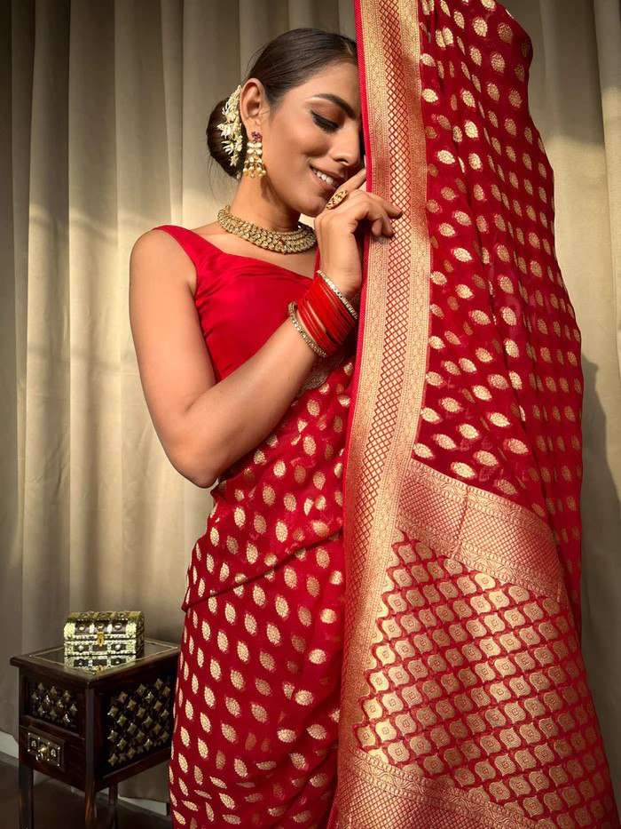 rudraksh banarasi soft lichi silk cloth with beautiful rich pallu & jacquard work saree rudraksh banarasi soft lichi silk cloth with beautiful rich pallu & jacquard work saree