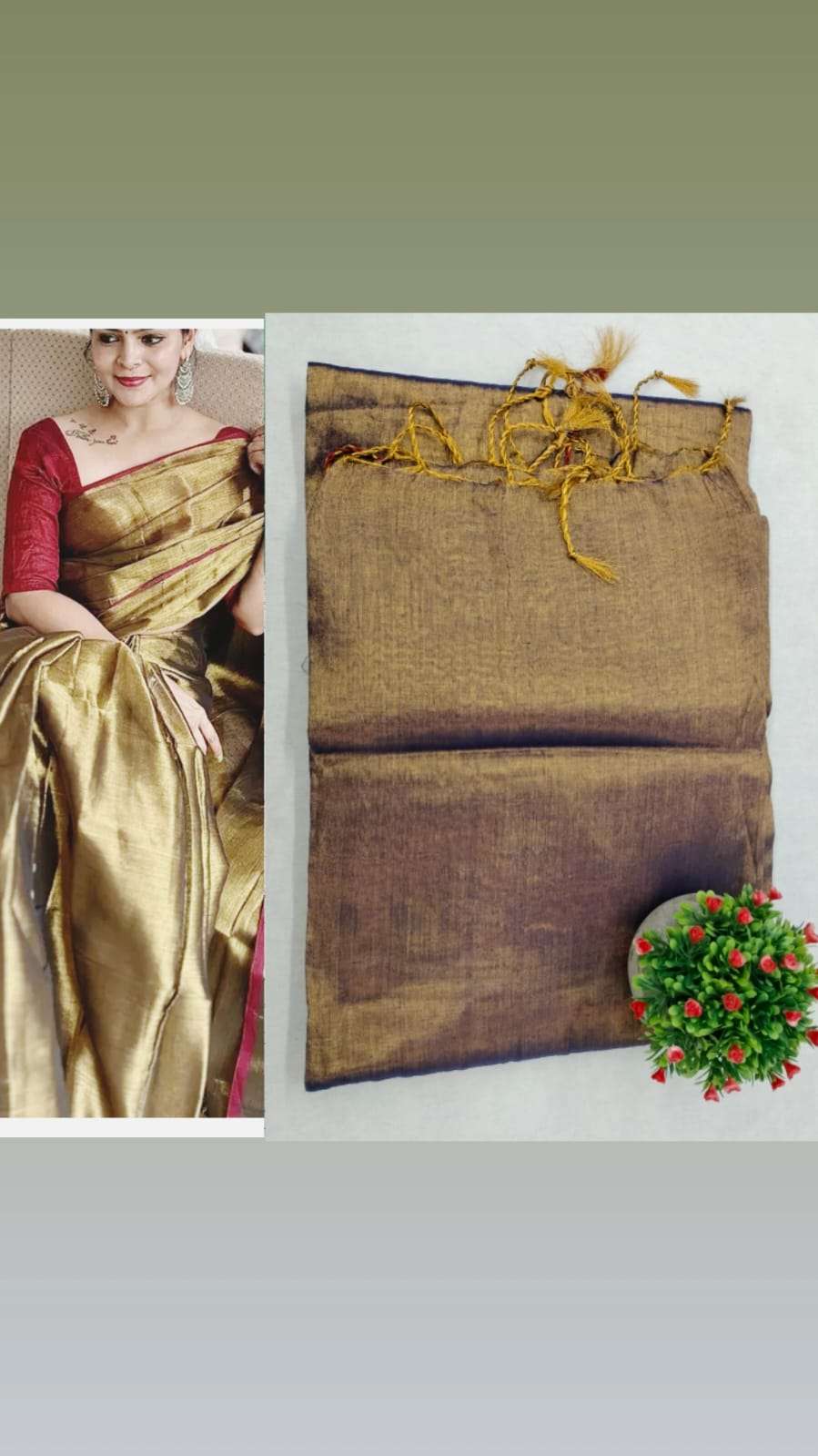 rudraksh new launch pure raga tissue for party wear for every season tissue silk fabric saree rudraksh new launch pure raga tissue for party wear for every season tissue silk fabric saree