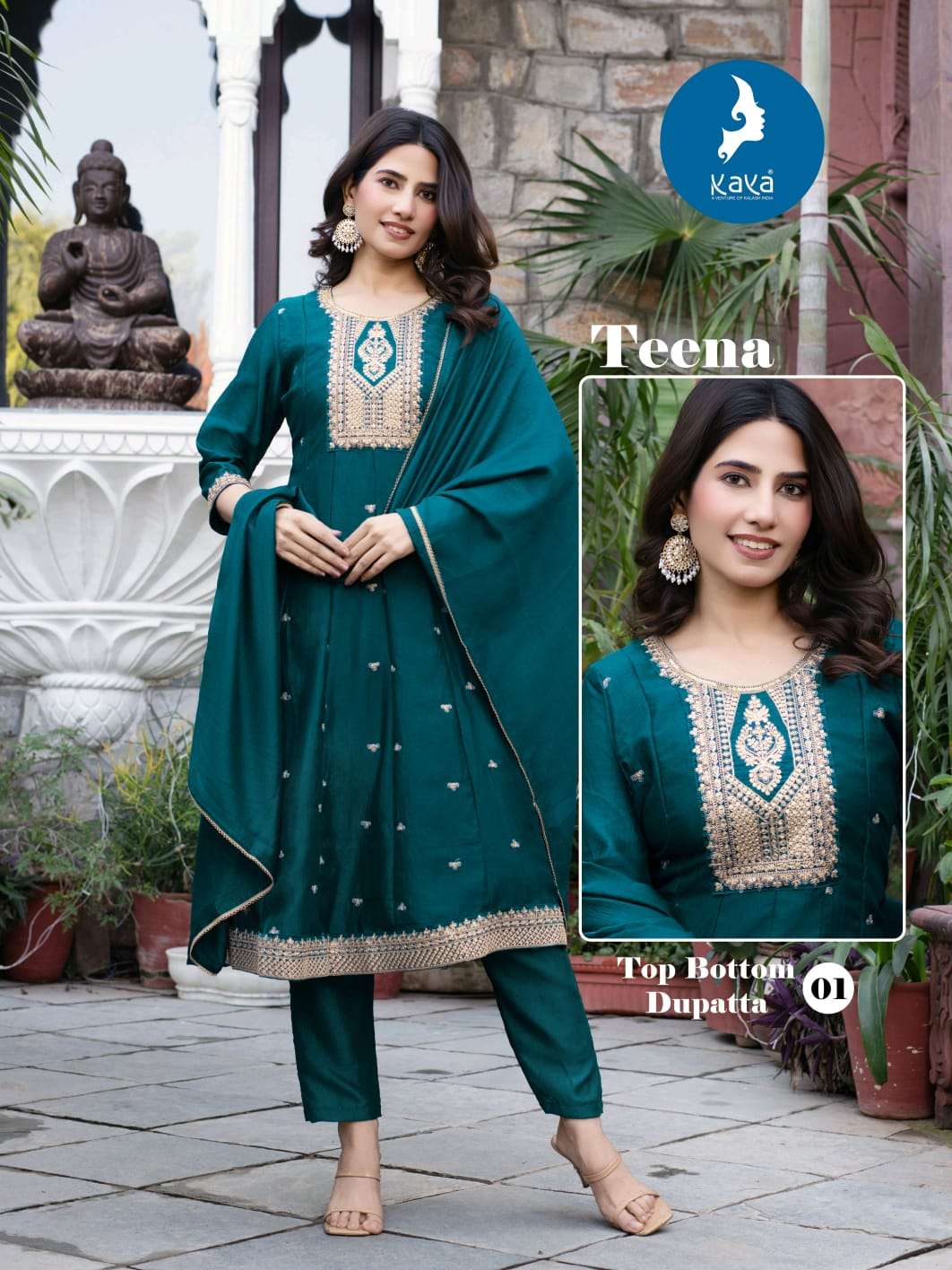 rudraksh kaya kurtis teena umbrella rund kurti suit for festival look rudraksh kaya kurtis teena umbrella rund kurti suit for festival look