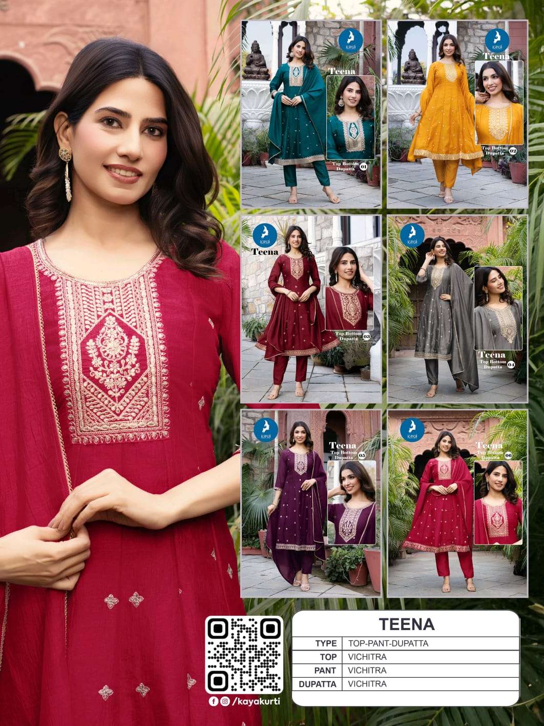 rudraksh kaya kurtis teena umbrella rund kurti suit for festival look rudraksh kaya kurtis teena umbrella rund kurti suit for festival look