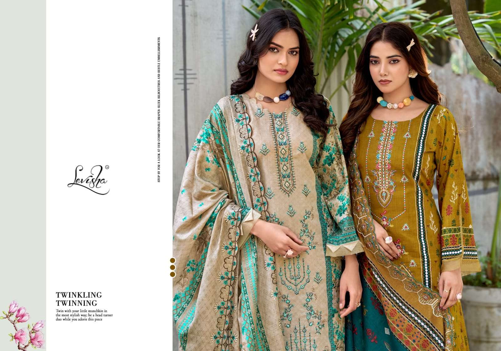 rudraksh levisha binsaeed nx 4 lawn cotton pakistani style 3 piece suit rudraksh levisha binsaeed nx 4 lawn cotton pakistani style 3 piece suit