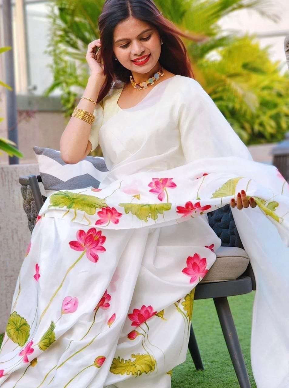 rudraksh new super hit design launch linen fabric regular wear saree rudraksh new super hit design launch linen fabric regular wear saree