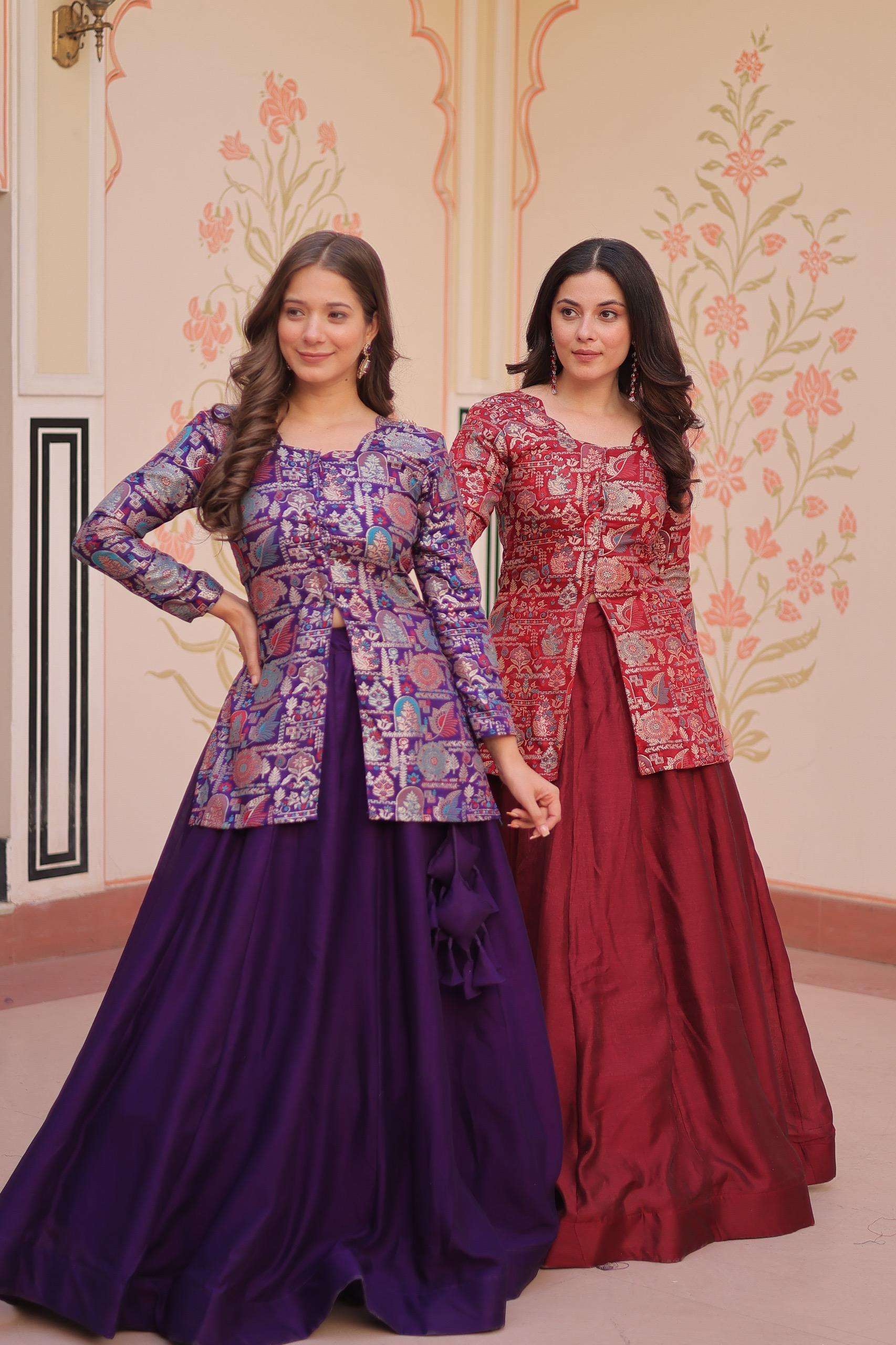 rudraksh pure simmer vichitra silk fabric grace in every fold premium readymade lehenga rudraksh pure simmer vichitra silk fabric grace in every fold premium readymade lehenga