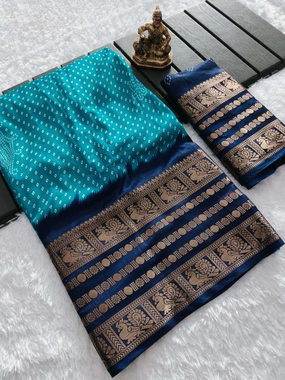 rudraksh soft dola silk fabric with floral digital print saree regular wear rudraksh soft dola silk fabric with floral digital print saree regular wear