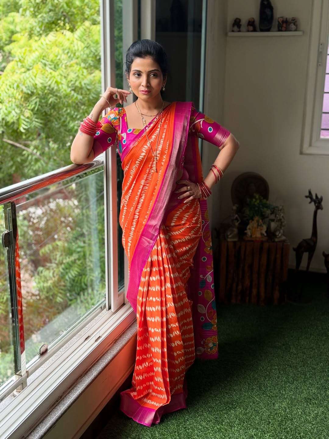 rudraksh soft dola silk fabric with floral digital print saree regular wear rudraksh soft dola silk fabric with floral digital print saree regular wear