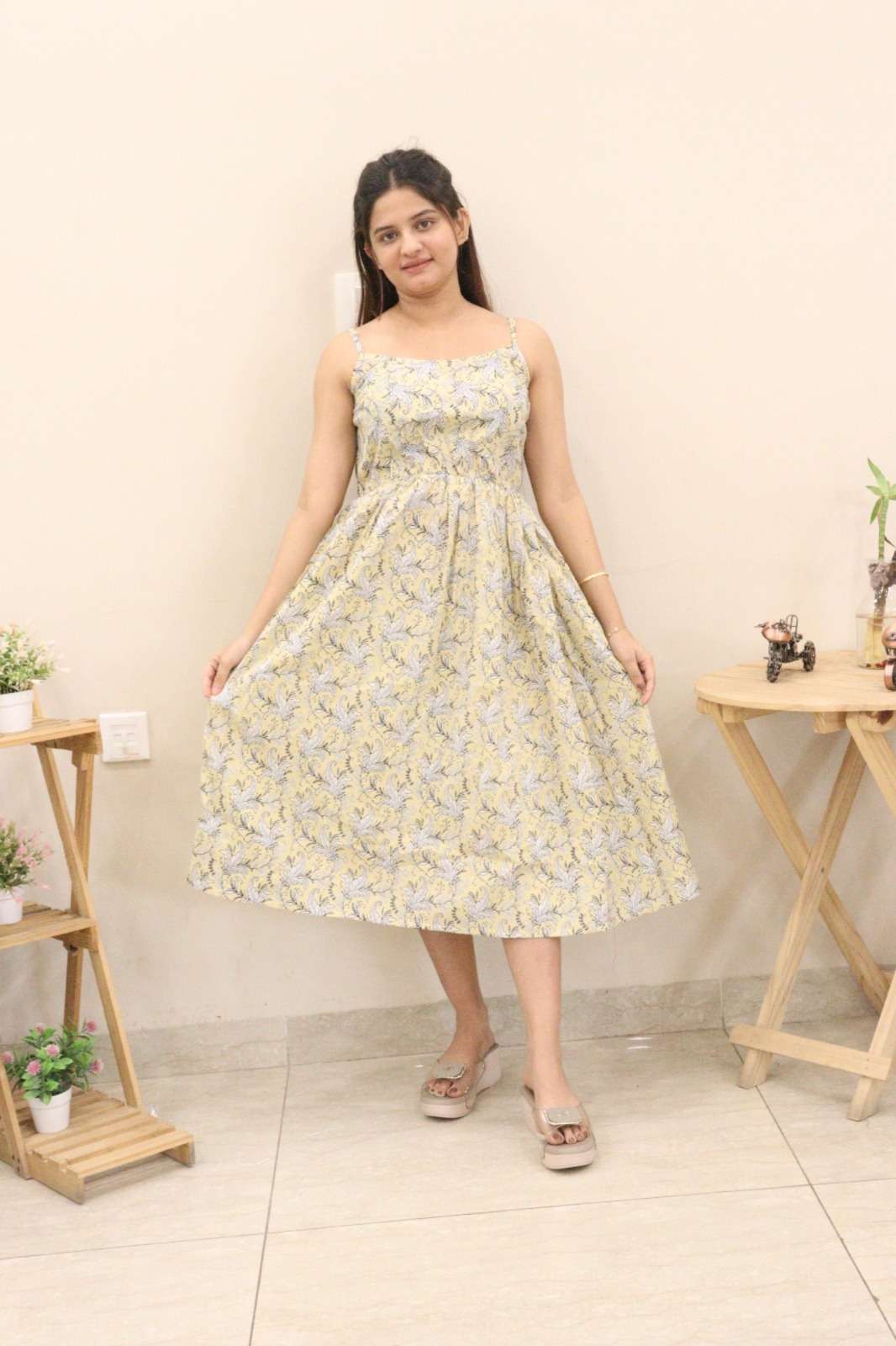 rudraksh kn strip midi style cotton fabric summer wear for women western cloth rudraksh kn strip midi style cotton fabric summer wear for women western cloth