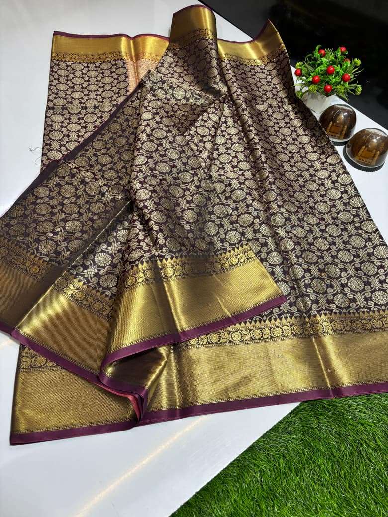 rudraksh new launch shruti hassan inspired kanjivaram collection shruti hassan wine soft and pure kataan silk fabric saree rudraksh new launch shruti hassan inspired kanjivaram collection shruti hassan wine soft and pure kataan silk fabric saree