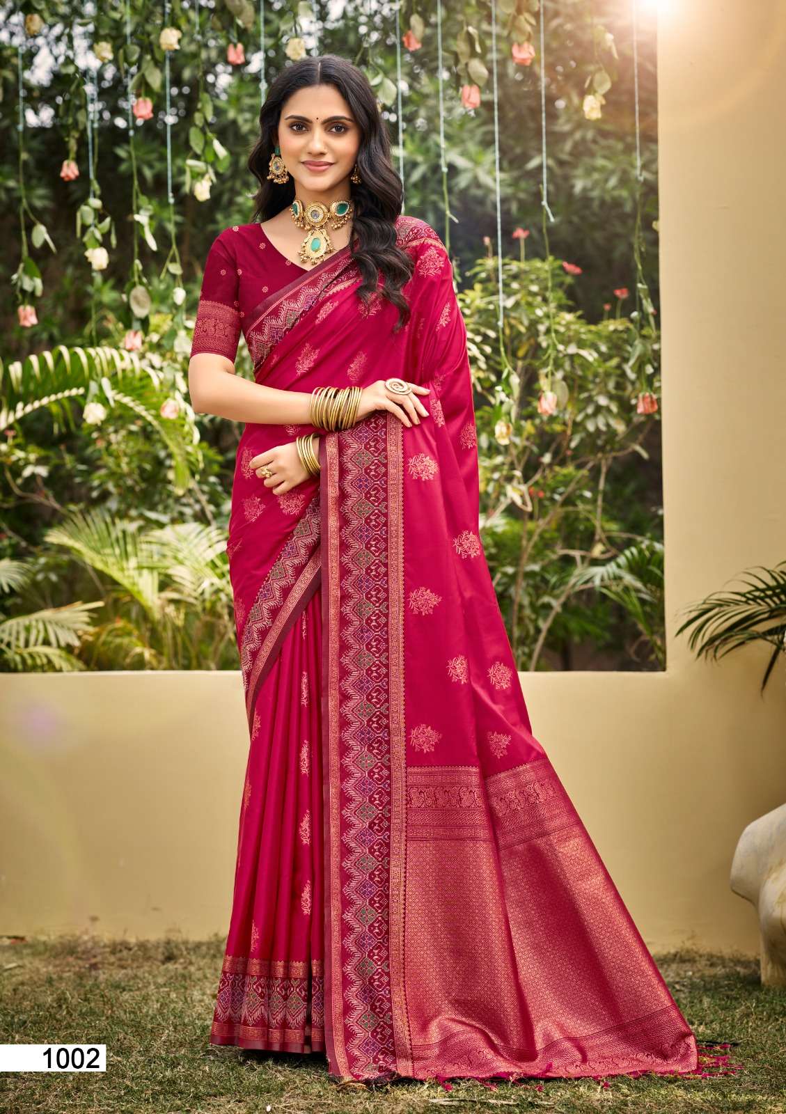 rudraksh bunawat rashmi silk 1001 to 1006 silk fabric trending and beautiful grace and coloring design saree rudraksh bunawat rashmi silk 1001 to 1006 silk fabric trending and beautiful grace and coloring design saree