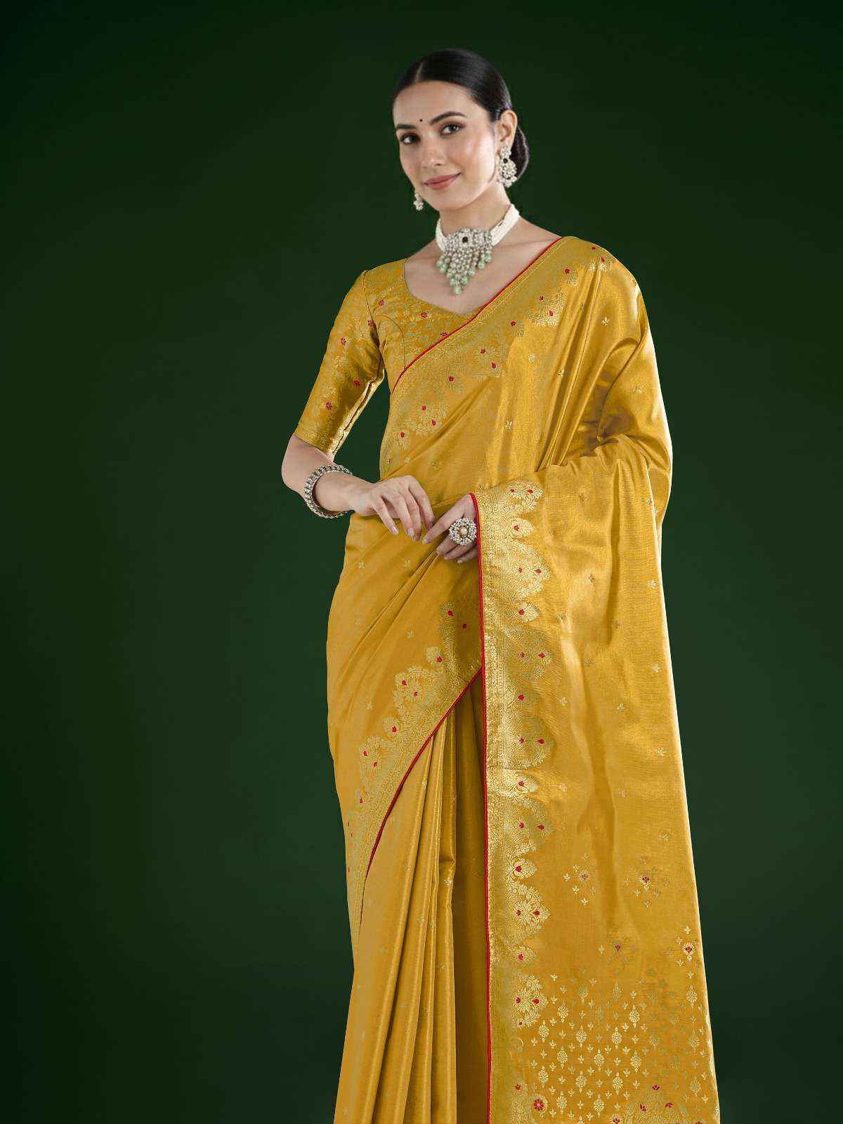 rudraksh tissue silk fabric with super cool zari weaving saree rudraksh tissue silk fabric with super cool zari weaving saree