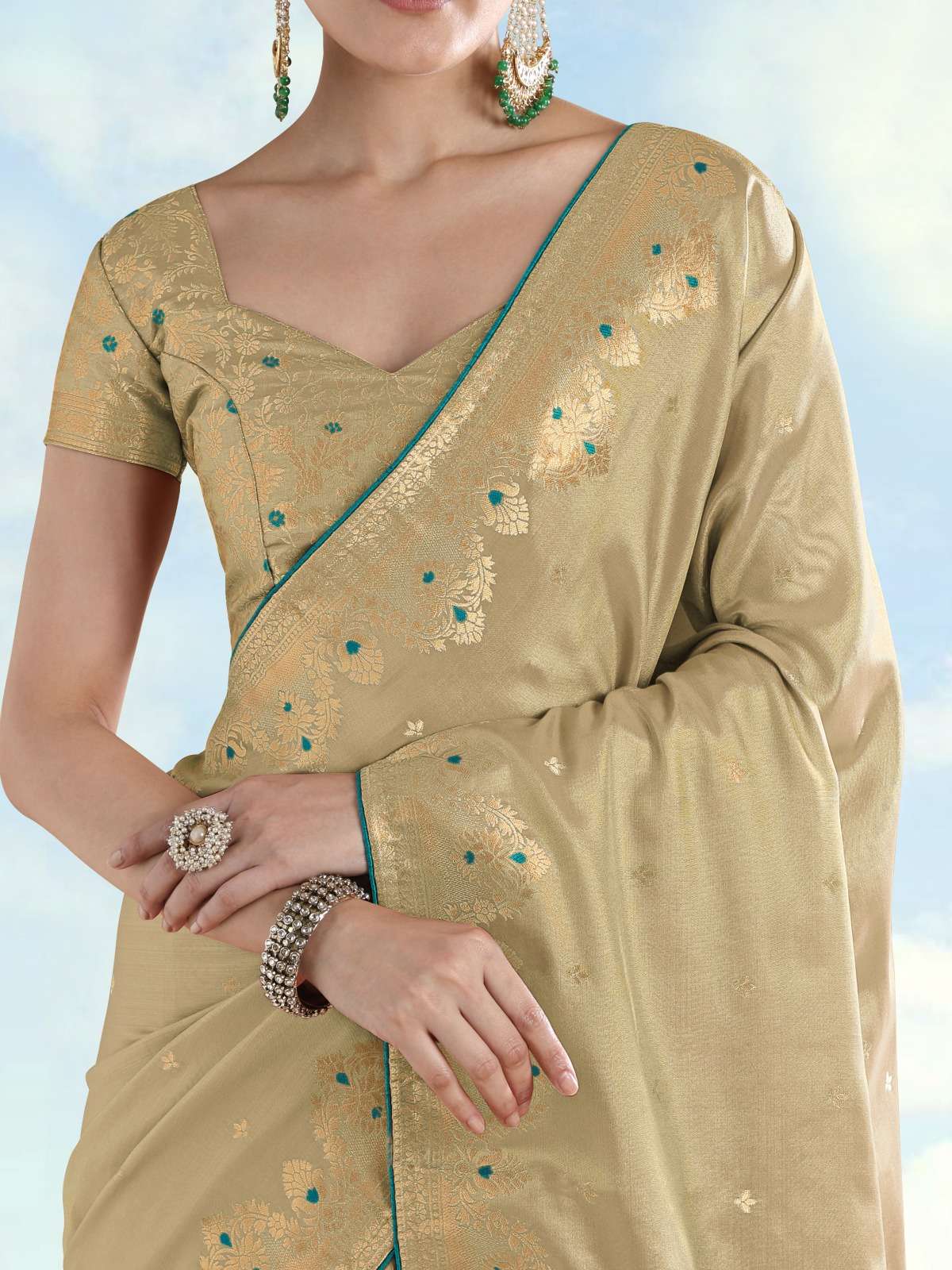 rudraksh tissue silk fabric with super cool zari weaving saree rudraksh tissue silk fabric with super cool zari weaving saree