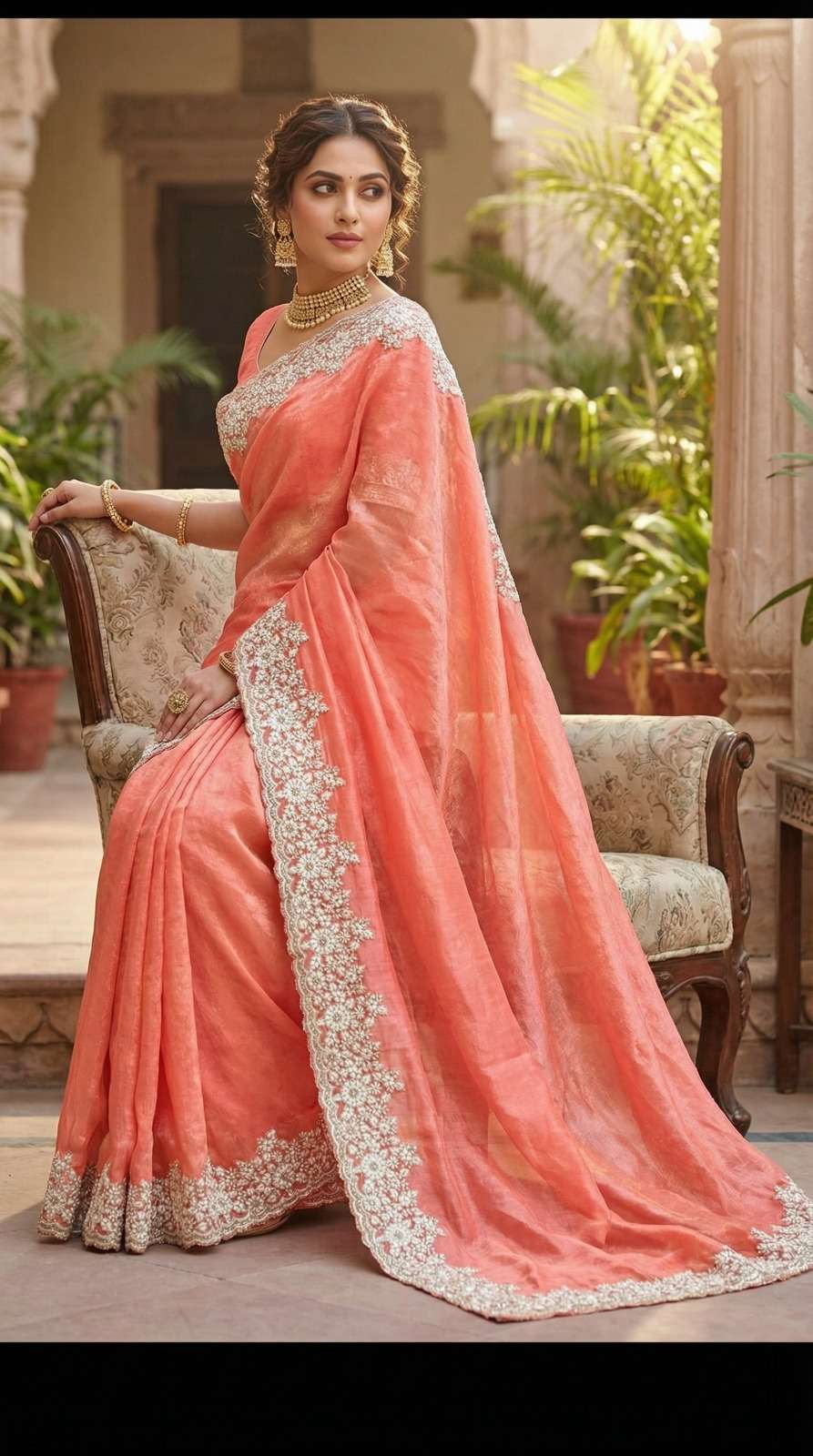 rudraksh haripriya pure fancy satin silk fabric with white coding with heavy shine embroidery work with cut work border saree rudraksh haripriya pure fancy satin silk fabric with white coding with heavy shine embroidery work with cut work border saree