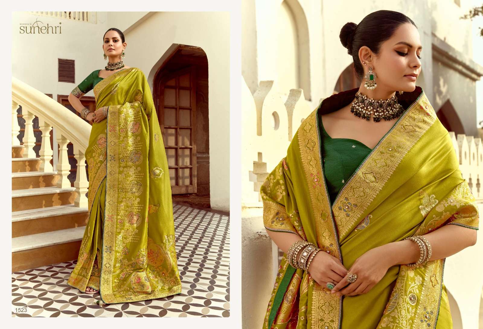 rudraksh kimora alankar dola silk beautiful work saree with weaving work collection saree rudraksh kimora alankar dola silk beautiful work saree with weaving work collection saree
