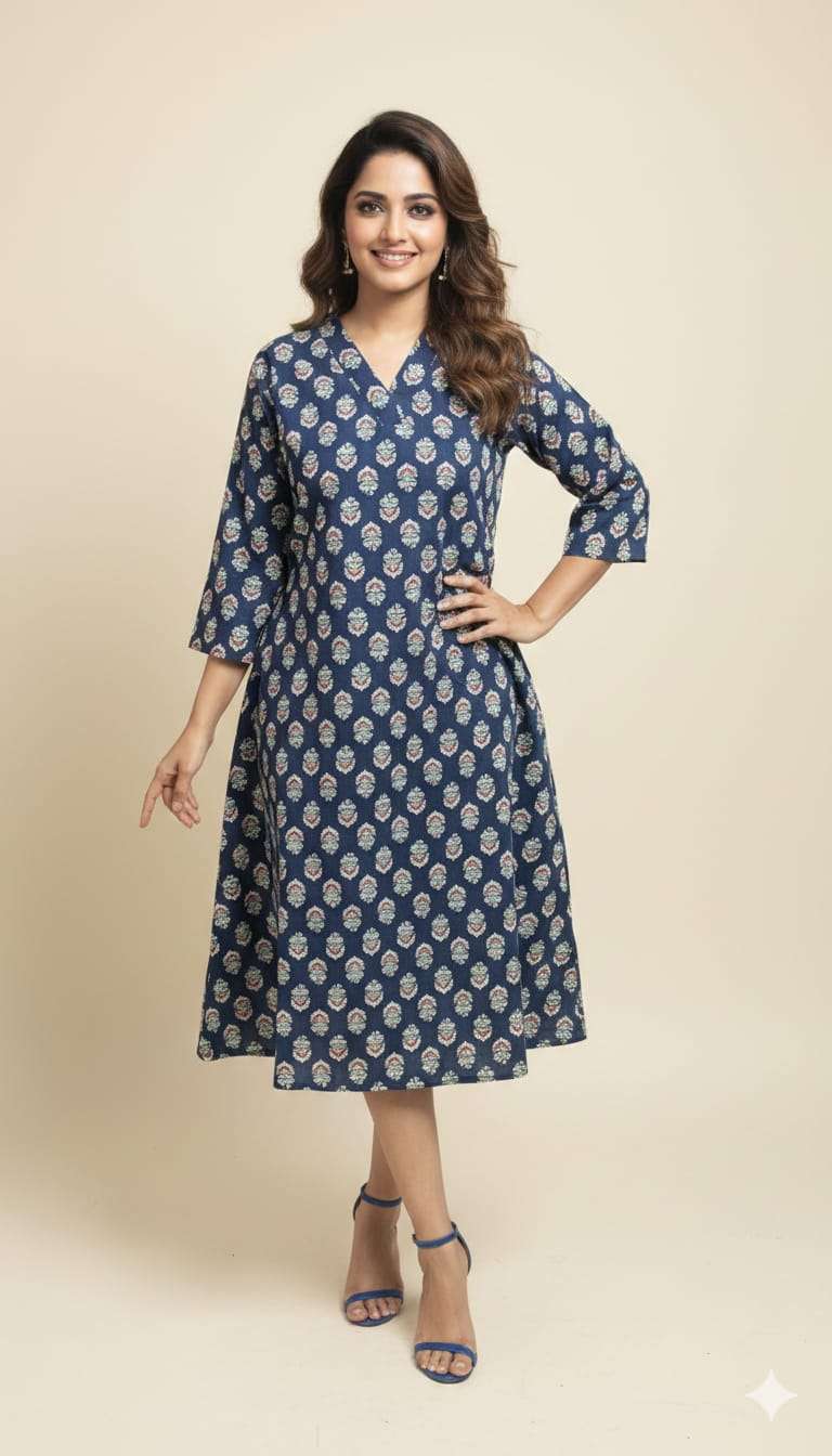 rudraksh latest a line dress one piece kurti for women rudraksh latest a line dress one piece kurti for women