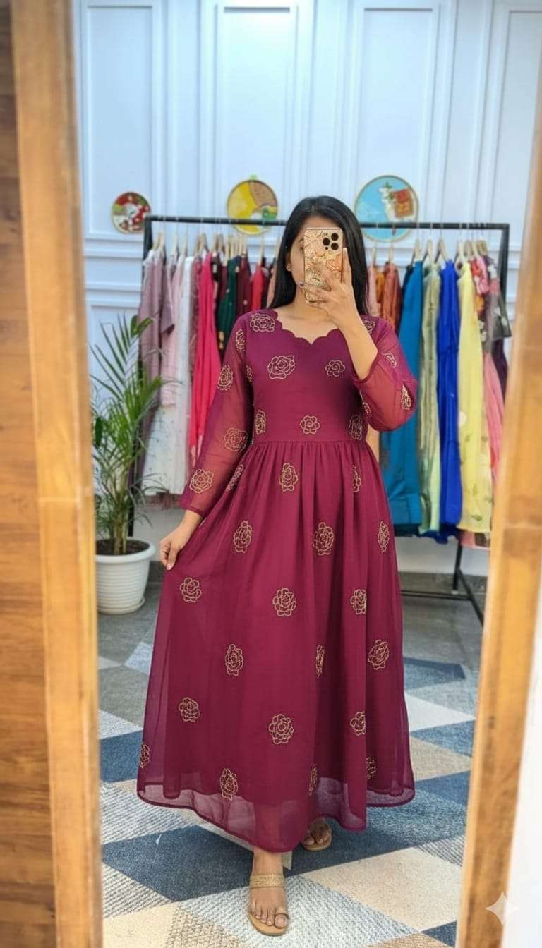 rudraksh festival special handwork gown to classic fashion rudraksh festival special handwork gown to classic fashion