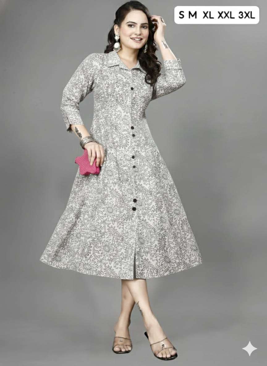 rudraksh a line cotton one piece for college and office clothing rudraksh a line cotton one piece for college and office clothing