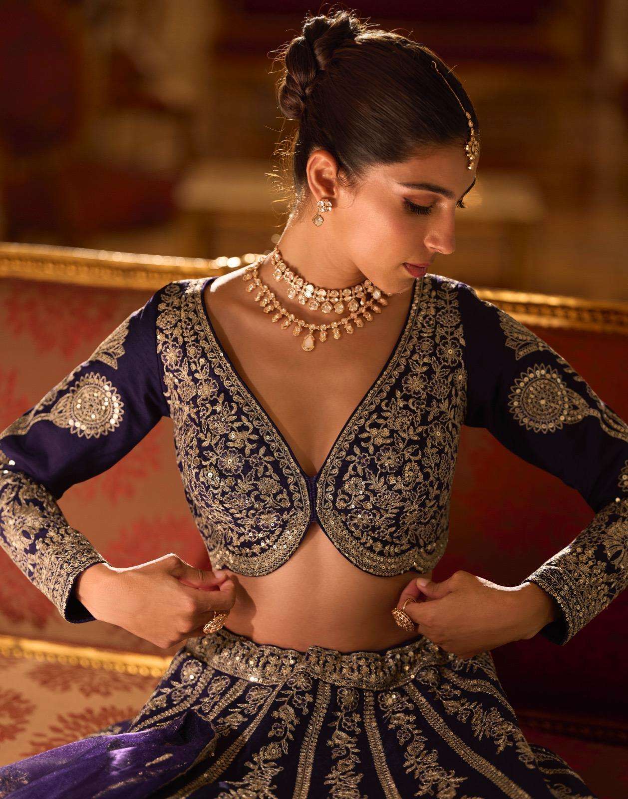 rudraksh padmini stylist wedding full heavy look lhenghs with stylist blouse and dupatta rudraksh padmini stylist wedding full heavy look lhenghs with stylist blouse and dupatta