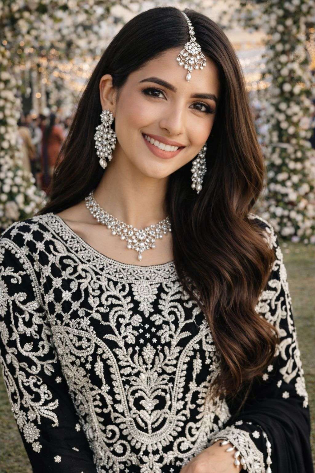 rudraksh eid and party wear look heavy work top with pant and dupatta rudraksh eid and party wear look heavy work top with pant and dupatta
