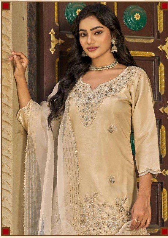 rudraksh satin beats work top palazzo suit wear rudraksh satin beats work top palazzo suit wear