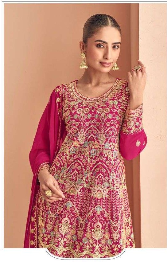 rudraksh luxury real georgette heavy work kurti sharara suit rudraksh luxury real georgette heavy work kurti sharara suit