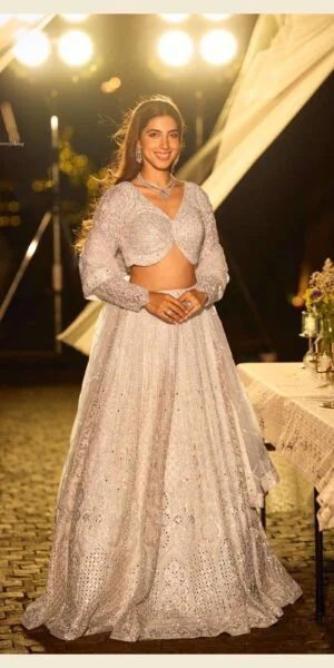 rudraksh riyaasat net fabric embroidery work lehenga choli best collection