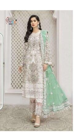 rudraksh sfs 1636 georgette with embroidery