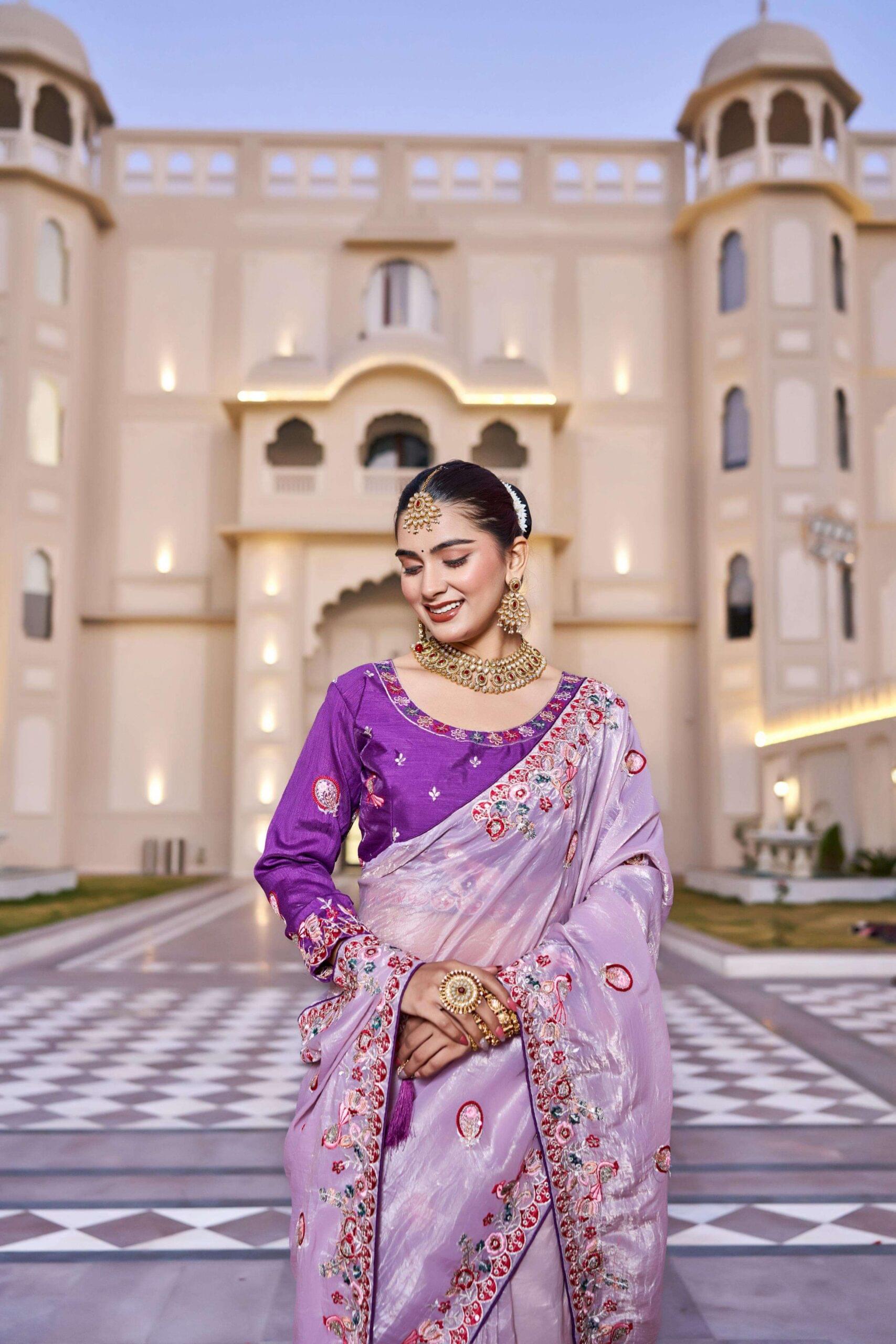 rudraksh new festival & wedding wear soft and pure silk fabric