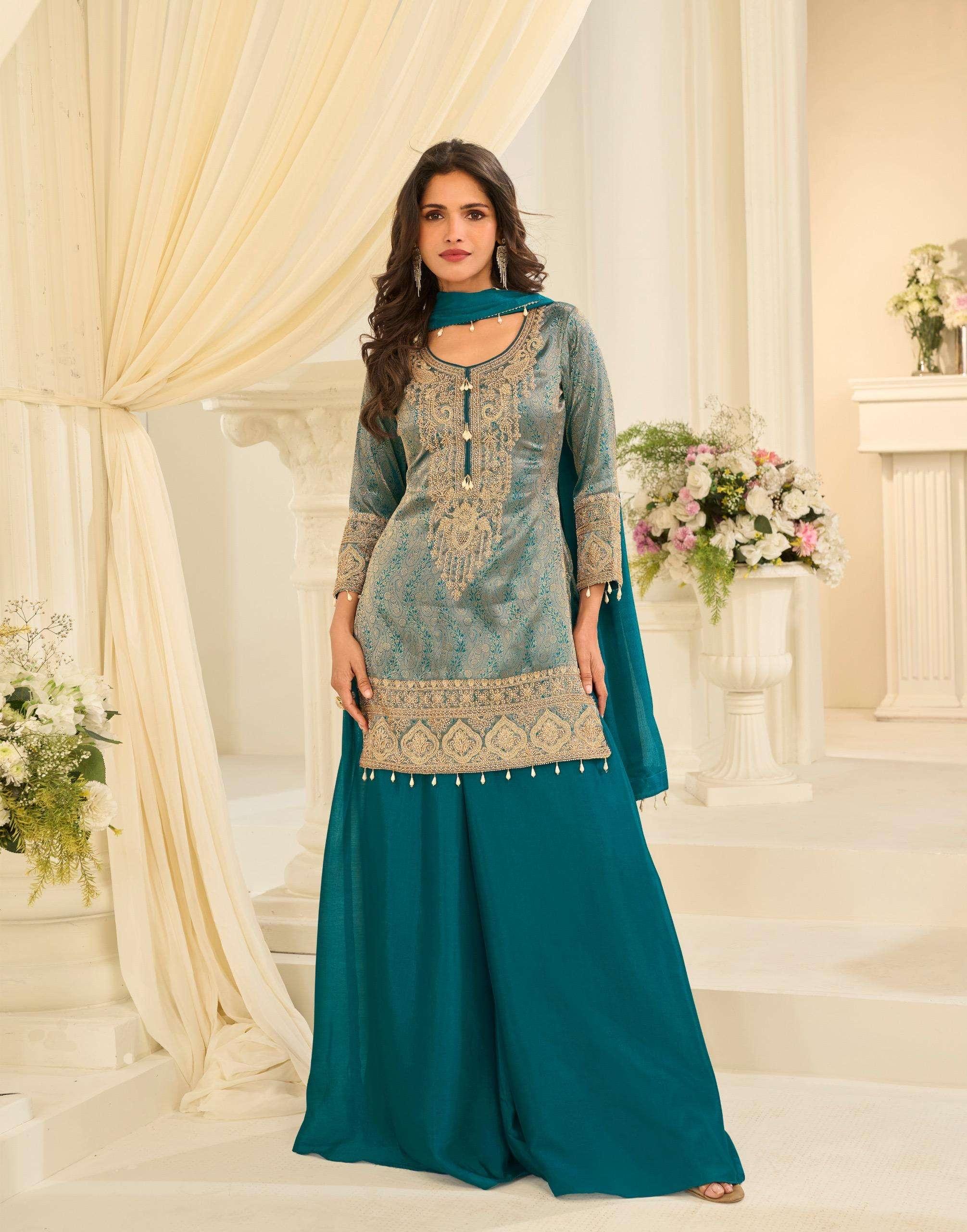 rudraksh beads work top with plazoo and beads lace dupatta rudraksh beads work top with plazoo and beads lace dupatta